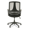  | Alera ALEMB4718 MB Series 275 lbs. Capacity Mesh Mid-Back Office Chair - Black image number 2