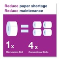 Toilet Paper | Tork 11020602 3.48 in. x 751 ft. Septic Safe, 2-Ply Advanced Jumbo Bath Tissue - White (12 Rolls/Carton) image number 5