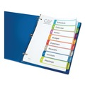 Office Jansan | Avery 11841 1 - 8 Tab 11 in. x 8.5 in. Customizable TOC Ready Index Divider Set - Multicolor (1 Set) image number 2