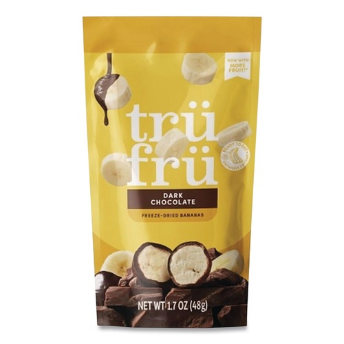 Snacks | Green Rabbit 10850048358192 1.7 oz. Packet Hyper-Dried Grab and Go Bananas in Dark Chocolate (12/Carton) image number 0