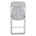  | Alera ALEFR9502 Economy Resin Folding Chair - White (4/Carton) image number 4