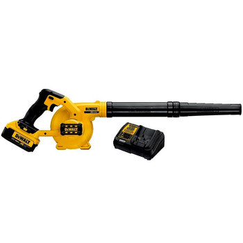 Factory Reconditioned Dewalt 20V MAX Lithium-Ion Cordless Compact Jobsite Blower Kit (4 Ah)
