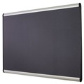  | Quartet MB547A Prestige Plus 72 in. x 48 in. Magnetic Fabric Bulletin Board - Gray/Silver image number 1