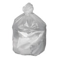 Trash Bags | Good 'n Tuff 1507623 43 in. x 46 in. 56-Gallon 14 mic. Waste Can Liners - Natural (200/Carton) image number 1
