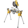 Table Saw Accessories | Factory Reconditioned Dewalt DWX724R 11.5 in. x 100 in. x 32 in. Compact Miter Saw Stand - Silver/Yellow image number 4