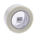 Office Jansan | Universal UNV30048 3 in. Core 48 mm. x 54.8 m. #120 Utility Grade Filament Tape - Clear (1-Roll) image number 2