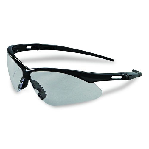Eye Protection | Ansell 25679 Nemesis Safety Glasses - Black Frame, Clear Anti-Fog Lens image number 0
