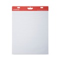Office Jansan | Universal UNV45602 27 in. x 34 in. Renewable Resource Sugarcane Based Easel Pads - Ruled, White (50 Sheets/Pad, 2 Pads/Carton) image number 4
