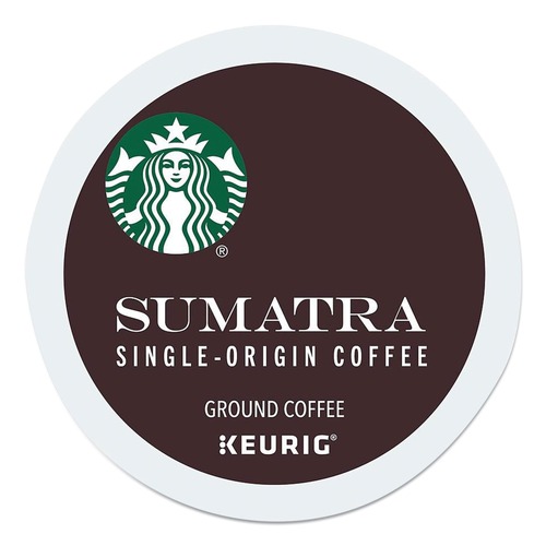 Coffee | Starbucks 12565254 0.4 oz Coffee K-Cups - Sumatra (96/Carton) image number 0
