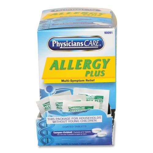 Office Jansan | PhysiciansCare 90091-004 Allergy Antihistamine Medication (50/Box) image number 0