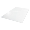 Office Chair Mats | Floortex ER1115227ER Cleartex Ultimat 60 in. W x 48 in. L Polycarbonate Chair Mat for High Pile Carpets - Clear image number 0