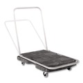 Utility Carts | Rubbermaid Commercial FG440000BLA 20.5 in. x 32.5 in. 250 lbs. Capacity Utility-Duty Home/Office Cart Platform - Black image number 0