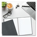 Notebooks & Pads | Blueline A7.GRY 9.25 in. x 7.25 in. Sheets Medium/College Rule 1-Subject Executive Notebook - Cool Gray Cover image number 2