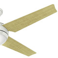 Ceiling Fans | Hunter 59073 52 in. Sonic White Ceiling Fan with Light with Handheld Remote image number 7