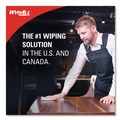 Cleaning & Janitorial Supplies | WypAll 34965 12.2 in. x 13.4 in. General Clean Jumbo Roll X60 Cloths - Blue (1100/Roll) image number 3