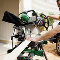Miter Saws | Metabo HPT C12FDHS 15 Amp Dual Bevel 12 in. Corded Miter Saw with Laser Guide image number 5