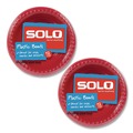 Food Service | SOLO CB12-20202 12 oz Party Plastic Premium Bowl Dinnerware - White (288/Carton) image number 0