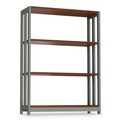 Office & Office Supplies | Linea Italia LITTR735CH Trento Line 31.5 in. x 11.5 in. x 43.25 in. 4 Shelf Bookcase - Cherry image number 2