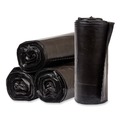 Trash Bags | Pitt Plastics PCRL404620K 40 in. x 46 in. 1.7 mil 40 gal. Eco Strong Plus Can Liners - Black (100/Carton) image number 0