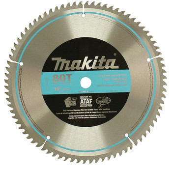 Makita A-93681 10 in. 80 Tooth Fine Crosscutting Miter Saw Blade