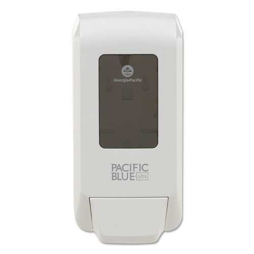 Skin Care & Personal Hygiene | Georgia Pacific Professional 53058 Pacific Blue Ultra 1200 mL Soap/Sanitizer Dispenser - White (1/Carton) image number 0