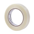 Office Jansan | Universal UNV30024 3 in. Core 24 mm. x 54.8 m. #120 Utility Grade Filament Tape - Clear (1-Roll) image number 0