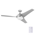 Ceiling Fans | Honeywell 51802-45 52 in. Remote Control Contemporary Indoor LED Ceiling Fan with Light - Pewter image number 0