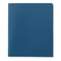 Office Jansan | Smead 87852 11 in. x 8.5 in. 100-Sheet Capacity Two-Pocket Folder - Blue (25/Box) image number 1