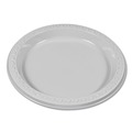 Bulk Savings Pricing 2 | Tablemate 7644WH 7 in. Diameter Plastic Dinnerware Plates - White (125/Pack) image number 3