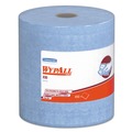 Office Jansan | WypAll KCC 12889 X90 2-Ply Jumbo Roll 11.1 in. x 13.4 in. Cloths - Denim Blue (1-Roll) image number 0