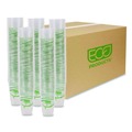 Food Trays, Containers, and Lids | Eco-Products EP-CC10-GS 10 oz GreenStripe PLA Plastic Cold Cups - Clear (1000/Carton) image number 0