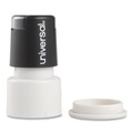 Office Jansan | Universal UNV10136 Pre-Inked 1.69 in. x 0.56 in. Obscures Area Security Stamp - Black image number 2