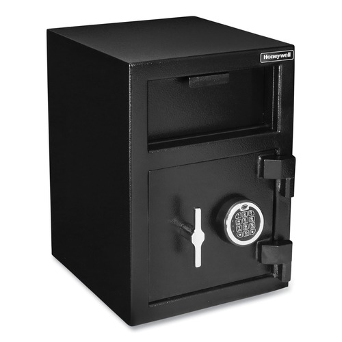 Office & Office Supplies | Honeywell 5912 14 x 15.2 x 20.2 Steel Depository Safe with Digital Lock - Black image number 0
