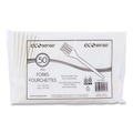 Early Labor Day Sale | WNA EPS002 Plant Starch Fork - 7-in (50/Pack, 20 Pack/Carton) image number 2