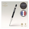 Back to School Sale! Save an additional 15%! | Parker 1950362 Parker Medium Conical Tip Retractable Gel Ink Roller Ball Pens Refill - Black Ink (2/Pack) image number 1