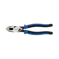 Crimpers | Klein Tools J2000-9NECRTP Fish Tape Pull/ Crimping 9 in. Lineman's Pliers image number 0