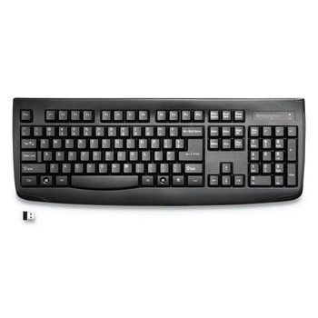 Kensington 18.38 x 8 x 1.25 Pro Fit Wireless Keyboard - Black