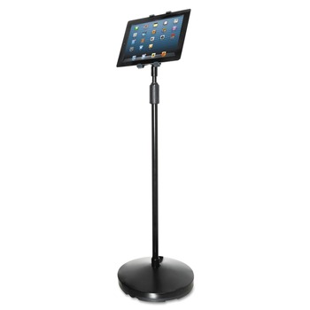 Kantek Floor Stand For Ipad And Other Tablets - Black