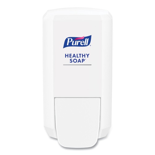 Hand Soaps | PURELL 4131-06 5.14 in. x 3.88 in. x 10 in. 1,000 mL CS2 Healthy Soap Dispenser - White (6/Carton) image number 0
