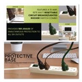Office Electronics & Batteries | GoGreen Power GG-16103MINBK 2 ft. Cord 160 Joules 6 Outlet Mini Surge Protector - Black image number 1