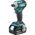 Combo Kits | Factory Reconditioned Makita XT288T-R 18V LXT Brushless Lithium-Ion 1/2 in. Cordless Hammer Drill Driver and 4-Speed Impact Driver Combo Kit with 2 Batteries (5 Ah) image number 1