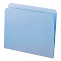 Office Jansan | Smead 12010 Colored File Folders with Reinforced 1/3-Cut Top Straight Tabs - Letter, Blue (100/Box) image number 2