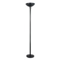  | Alera ALELMPF52B 12.5 in. x 12.5 in. x 72 in. Corded Torchier Floor Lamp - Matte Black image number 1