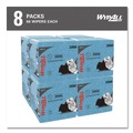 Cleaning & Janitorial Supplies | WypAll 33560 12.5 in. x 12 in. 1/4 Fold Grease and Ink Cloths Power Clean Oil - Blue (66/Box, 8 Boxes/Carton) image number 2