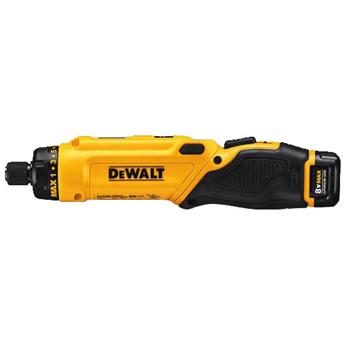 Dewalt 8v max new arrivals cordless screwdriver kit