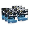 Cleaning Cloths | Cottonelle 55699 Ultra CleanCare 1-Ply Septic Safe Mega Rolls Strong Tissue Toilet Paper - White (36/Carton) image number 0