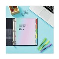 Office Jansan | Avery 16740 5-Tab 11 in. x 8.5 in. Easy View Plastic Dividers with Multicolored Tabs and Sheet Protector - Clear (1-Set) image number 6