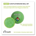 Outdoor Games | Champion Sports PGSET 8.5 in. Diameter Playground Ball Set - Assorted (6/Set) image number 3