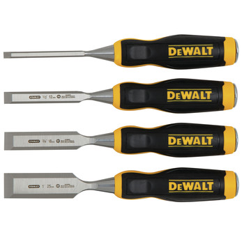 CHISELS | Dewalt DWHT16063 4 Piece Wood Chisel Set