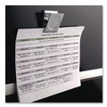 Office Jansan | ACCO A7072133A 1.13 in. Jaw Capacity Magnetic Clips - Silver (12/Pack) image number 4